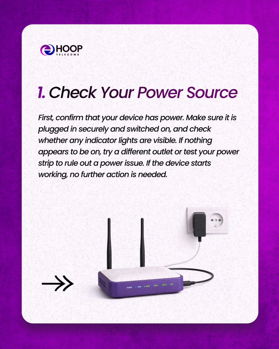 TelecomsHoop's tweet photo. plot twist, you have been blaming us and it was just a loose cable all along 😭

we are not pointing fingers but we made you a quick guide to help you check the basics yourself before reaching out to us. saves you time, saves us the call 😅

you are welcome. https://t.co/UCLjk9WN4w