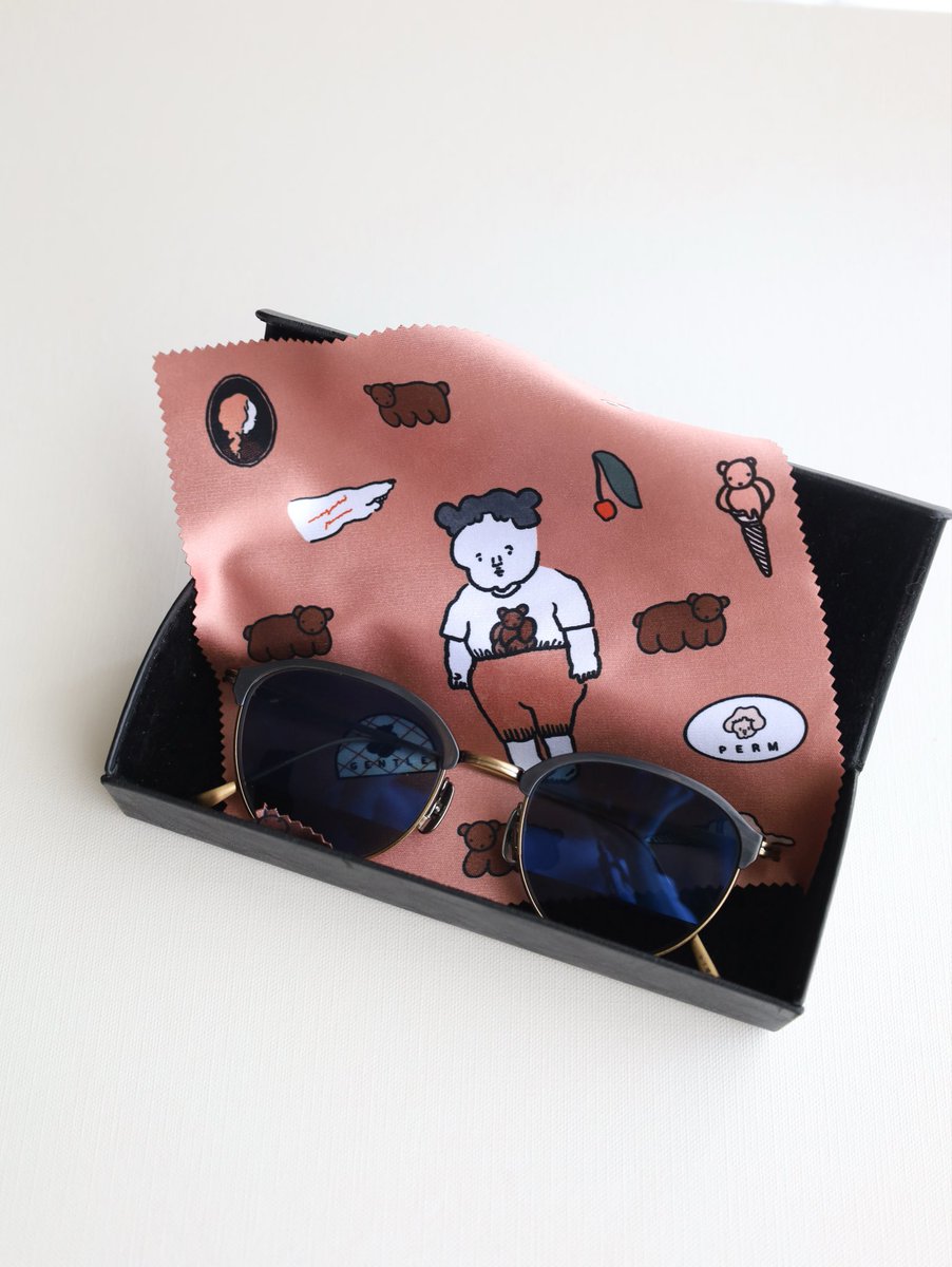 マルチクリーナークロス「くまづくし」 両面印刷がきれいなクロス