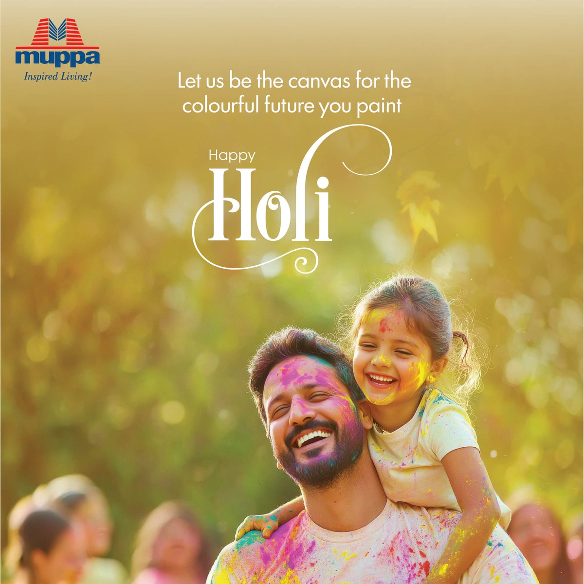 MuppaProjects's tweet photo. This Holi, paint your future in the brightest colours. Come book your dream home at Muppa's Melody.

Happy Holi!

#holi #Muppa #muppaindraprastha #MuppaMelody #MuppaHomes #gatedcommunity #LuxuryLiving #LuxuryHomesHyderabad #tellapur #osmannagar #villaforsale https://t.co/GbKQAHFuh3