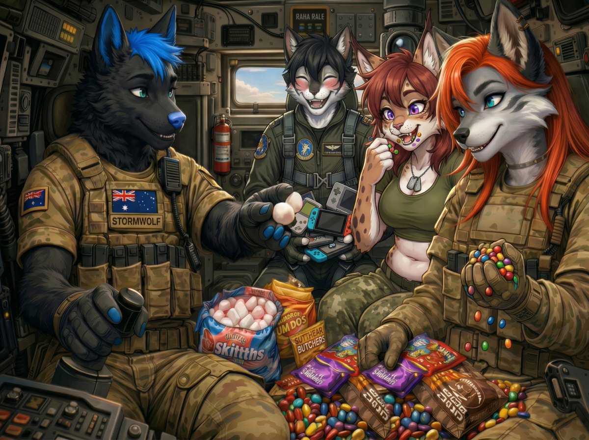 <a href="/OfficialSykesS/">Sykes Stormwolf</a> <a href="/Aramonplayfps/">Aramon</a> <a href="/Silvra_art/">Silvra</a> Now this is what I call a party!