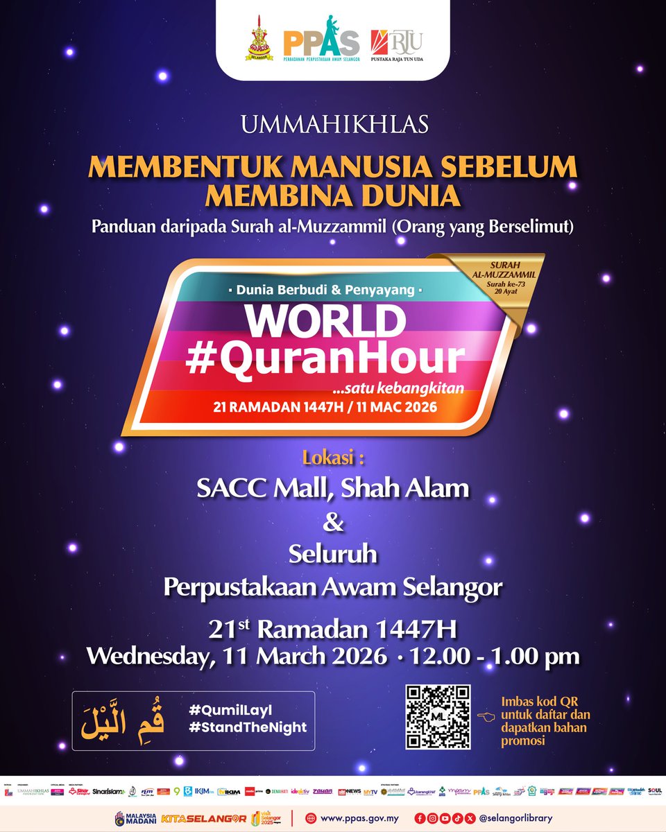 Perbadanan Perpustakaan Awam Selangor tweet media