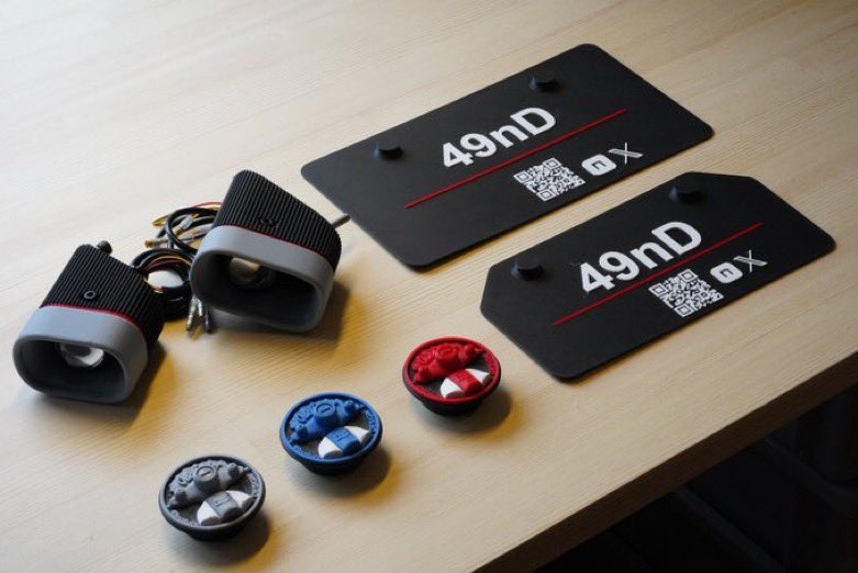 49nDESIGN様から、 3Dプリンター製の、スーパーカブ用＆スーパーカブ