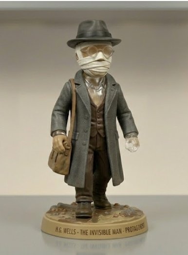 SFソフビ H·G·ウェルズ 「透明人間」