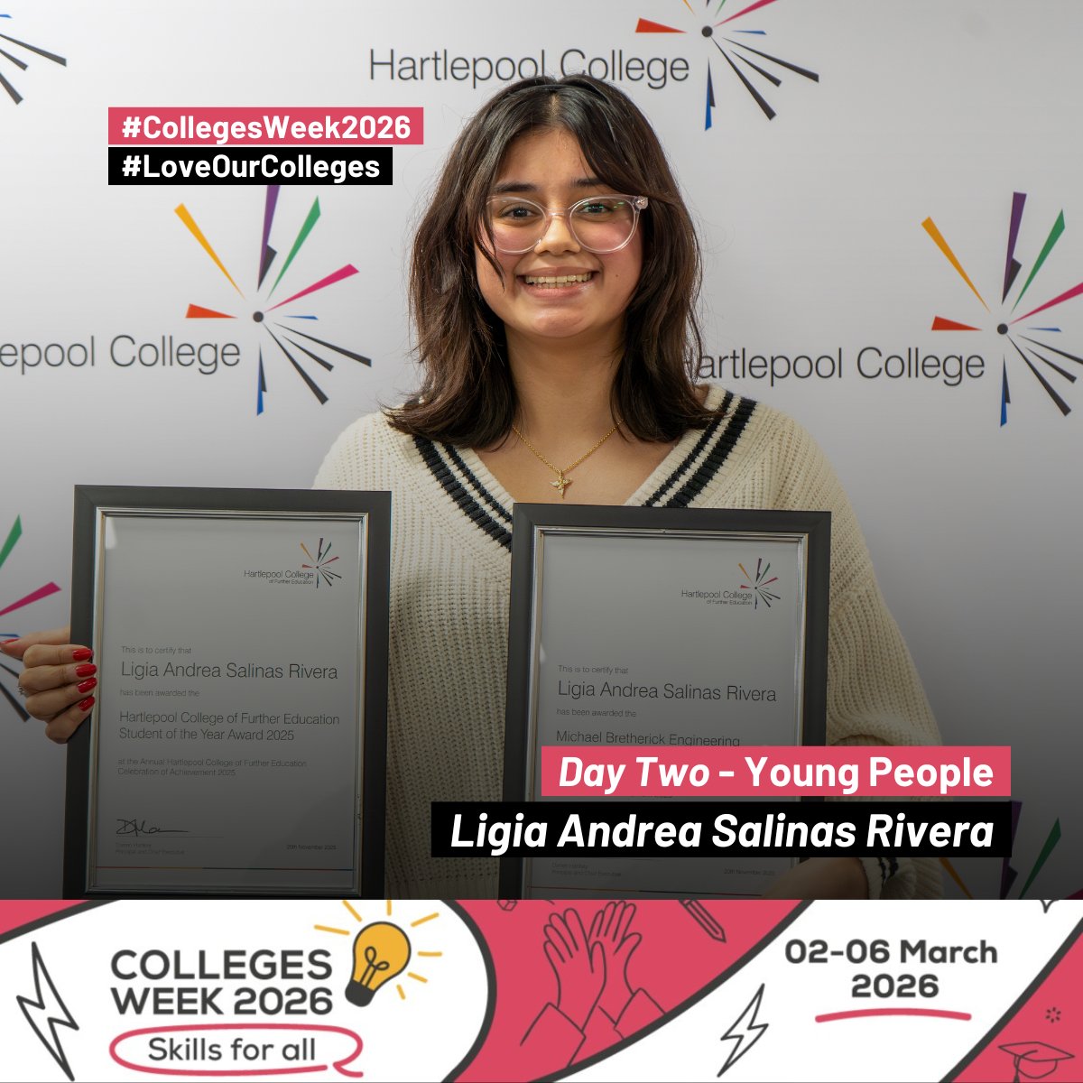 Hartlepool College tweet media