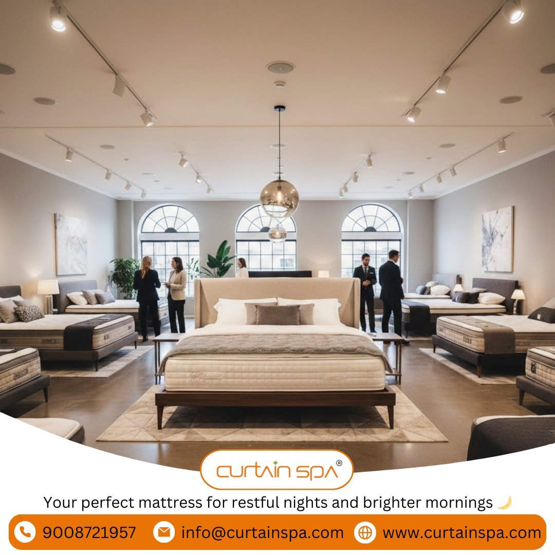 Sleep Elevated – Discover the Art of Comfort with Curtain Spa Mattresses✨🛏️

📍 #12, 24th Main Rd, 2nd Phase, JP Nagar, Bengaluru, Karnataka 560078
📞 9008721957
🌐 curtainspa.com
📧 info@curtainspa.com

#CurtainSpaMattress #SleepElevated #LuxuryComfort #BangaloreHomes