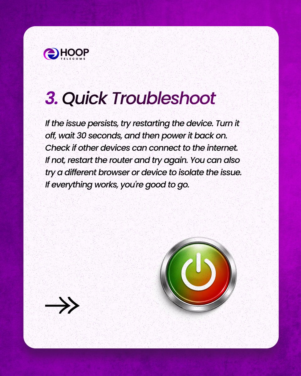 TelecomsHoop's tweet photo. plot twist, you have been blaming us and it was just a loose cable all along 😭

we are not pointing fingers but we made you a quick guide to help you check the basics yourself before reaching out to us. saves you time, saves us the call 😅

you are welcome. https://t.co/UCLjk9WN4w