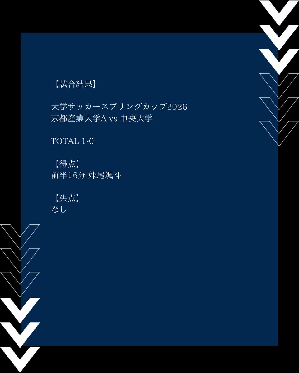 京都産業大学体育会サッカー部❮公式❯ (@ksu_soccer) / Posts / X
