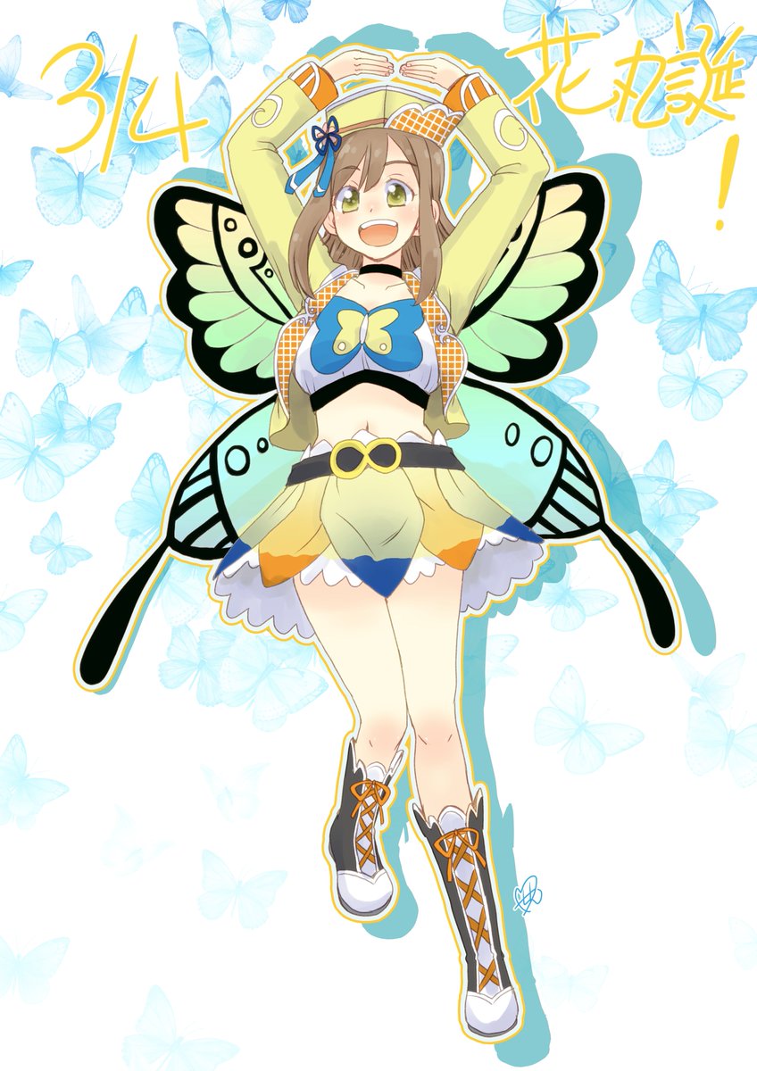 「花丸ちゃんおめでとう!これからもどうぞ宜しく! #国木田花丸生誕祭2026 #国」|ふじもとせいのイラスト