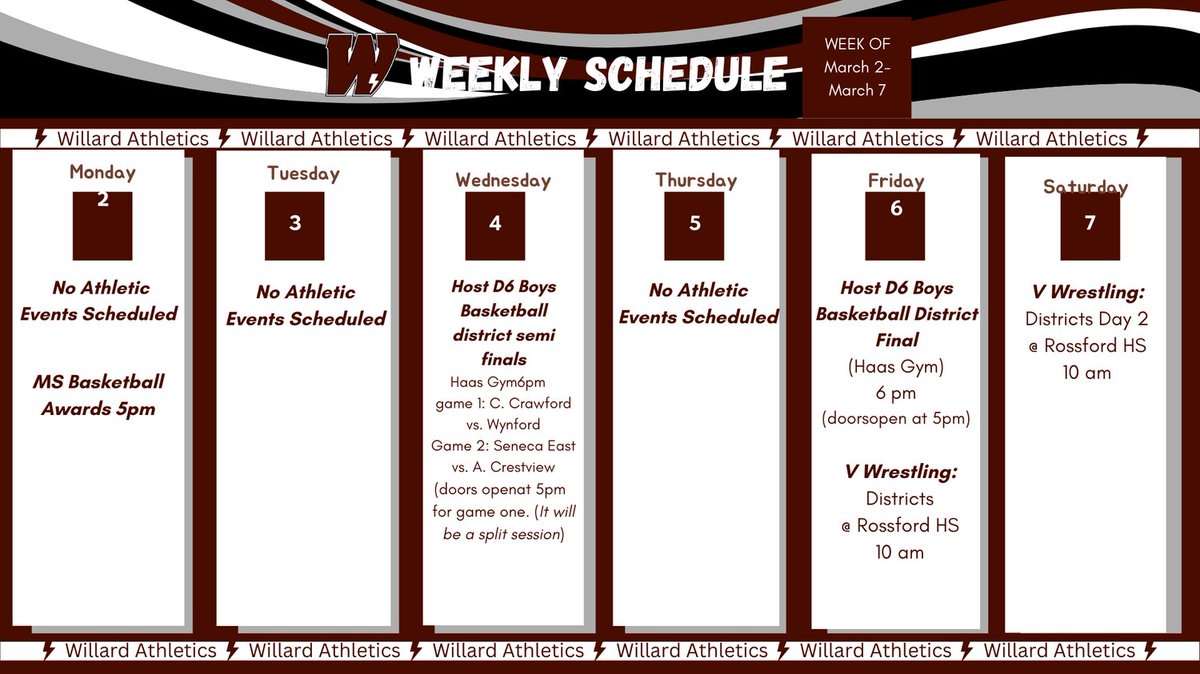 Willard City Schools tweet media