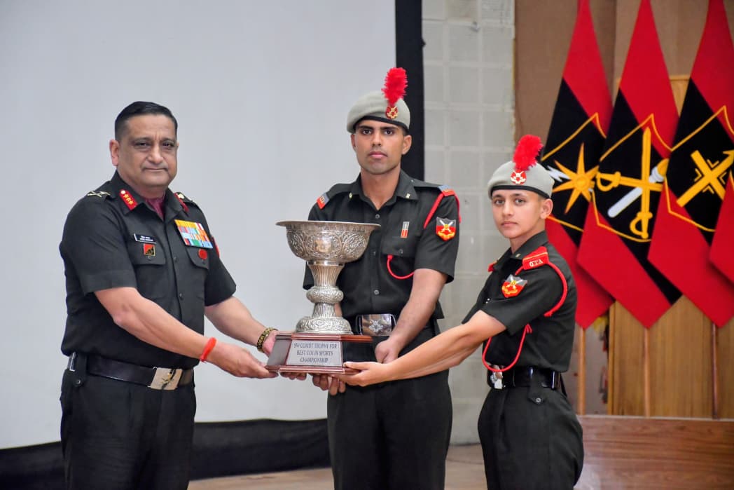 artrac_ia's tweet photo. Commandant’s Award Ceremony :Recognising Excellence, Inspiring Greatness
In a distinguished ceremony at #OTAGaya,on 03 Mar 26 the Commandant honoured #OfficerCadets of the Passing Out Courses for exemplary achievements in Physical Fitness, Sports, Academics, Weapon Training and Equitation. Gurez Company acclaimed the Champion Company of Winter Term, epitomizing exceptional discipline, unwavering dedication and comprehensive excellence.
Instagram- https://t.co/HCRmZrVwt7
Favebook- https://t.co/SxBlUZ9HN5
#OTAGaya
#ARTRAC.
#IndianArmy
@adgpi