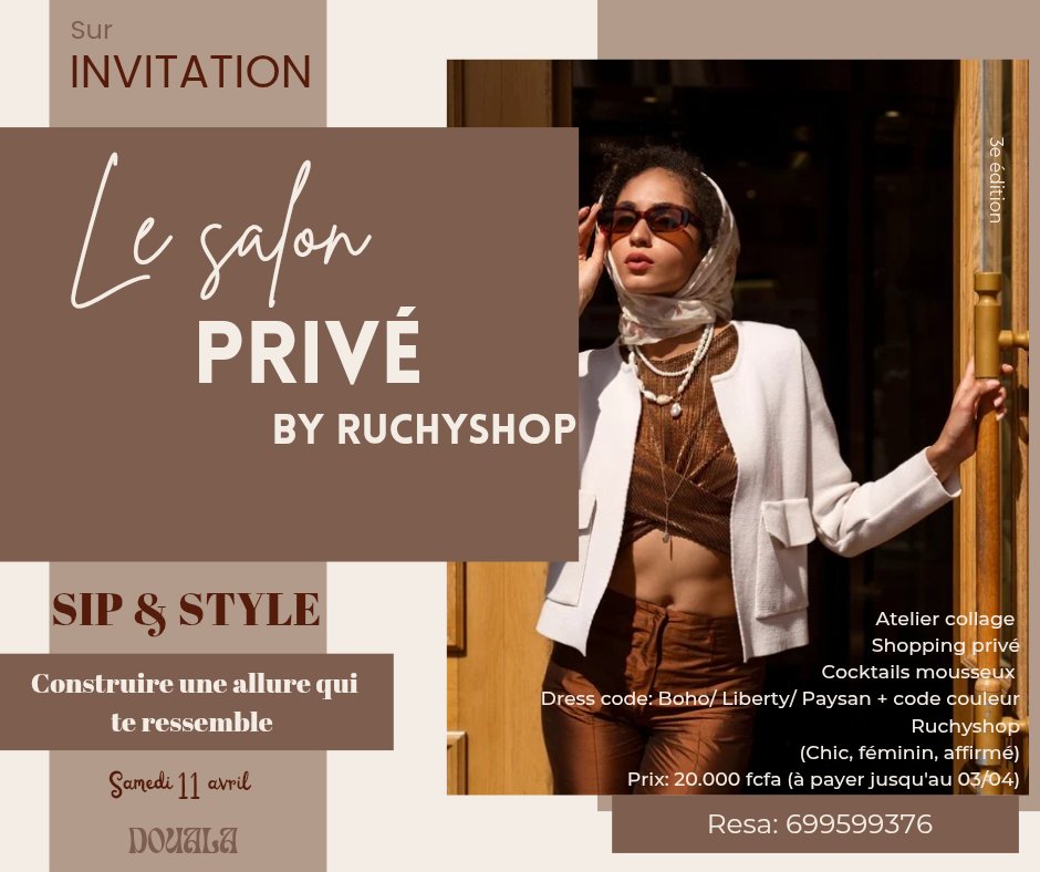 EyoumRu's tweet photo. Clin d'œil 😉✨️
Le Salon Privé by Ruchyshop Édition 3🤎 https://t.co/KkvTV0lQ2z