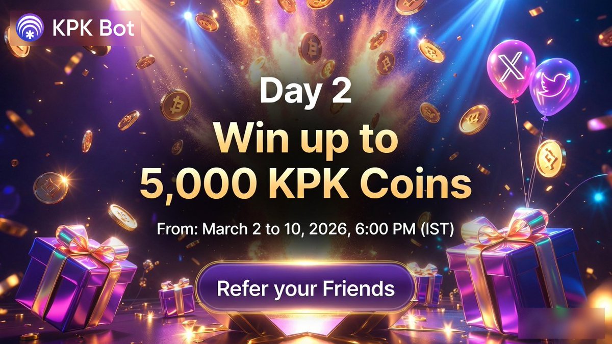 MetaBot_Apps's tweet image. To Win 5,000 KPK Coins:

✅ Follow @MetaBot_Apps
✅ Retweet + Like this post
✅ Refer your friends
✅ Submit the form: kpkbot.com/community-x-ca…

Don’t miss your chance. Rewards are waiting. 🚀

#KPK #KPKBot #MetaBot #CryptoGiveaway #CryptoCommunity
