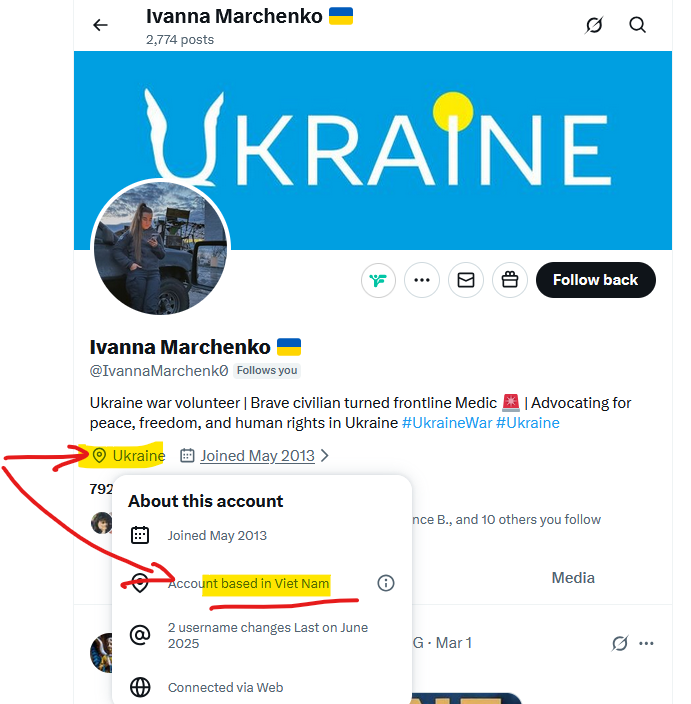 DucuGavril's tweet image. #FakeSoldier 👇at least ten of my followers follow this fake🙄 guys, are we learning anything in all these years?

@ IvannaMarchenk0