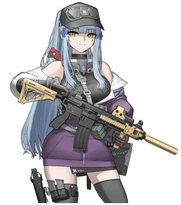#ドルフロ #소녀전선2망명 클루카이 커미션입니다;;;;;;;;;;;;;; 클루카이 기본옷으로 정면 그린건 처음인;;;;;;;;;;;;;;;;;;;;;;;;;;;;;;