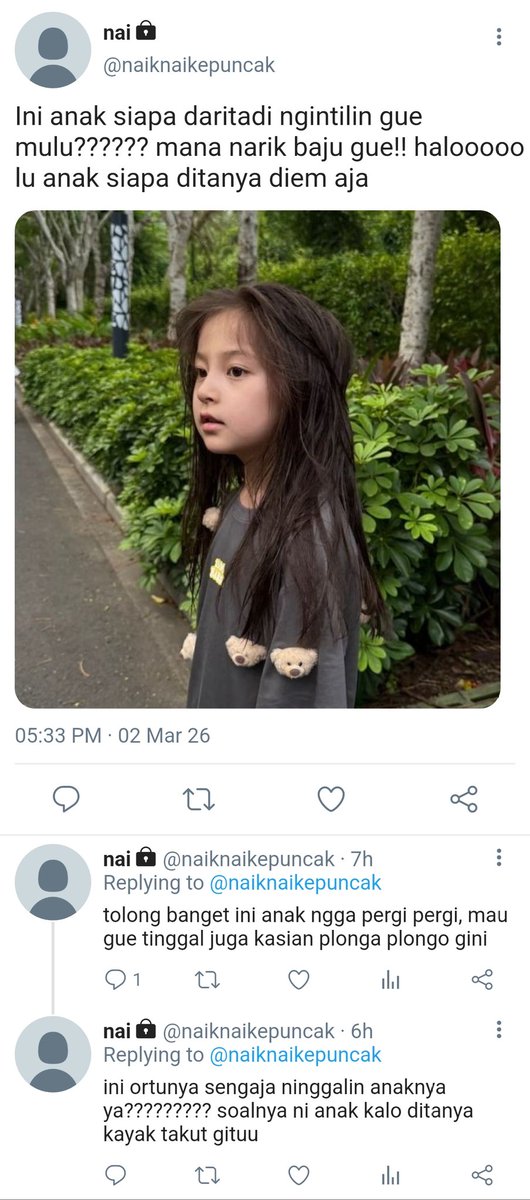 wonghirunkith's tweet photo. #skynani prompt au

Tentang Nainaka Haya yang tidak sengaja bertemu dengan seorang gadis kecil, pertemuan yang menjadi jalan terikatnya benang merah antara dirinya bersama Sakalingga Jati— sang dosen pembimbing. https://t.co/8SjxO7V0aA