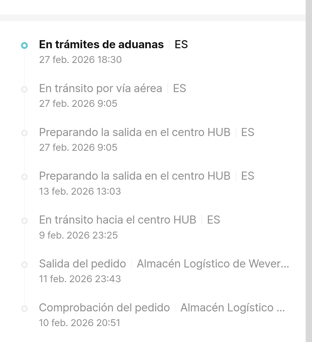 Es normal qie lleve así dias en lo de aduanas. A la mayoría ya le ha llegado el army bomb. No se. Ayuda #bts