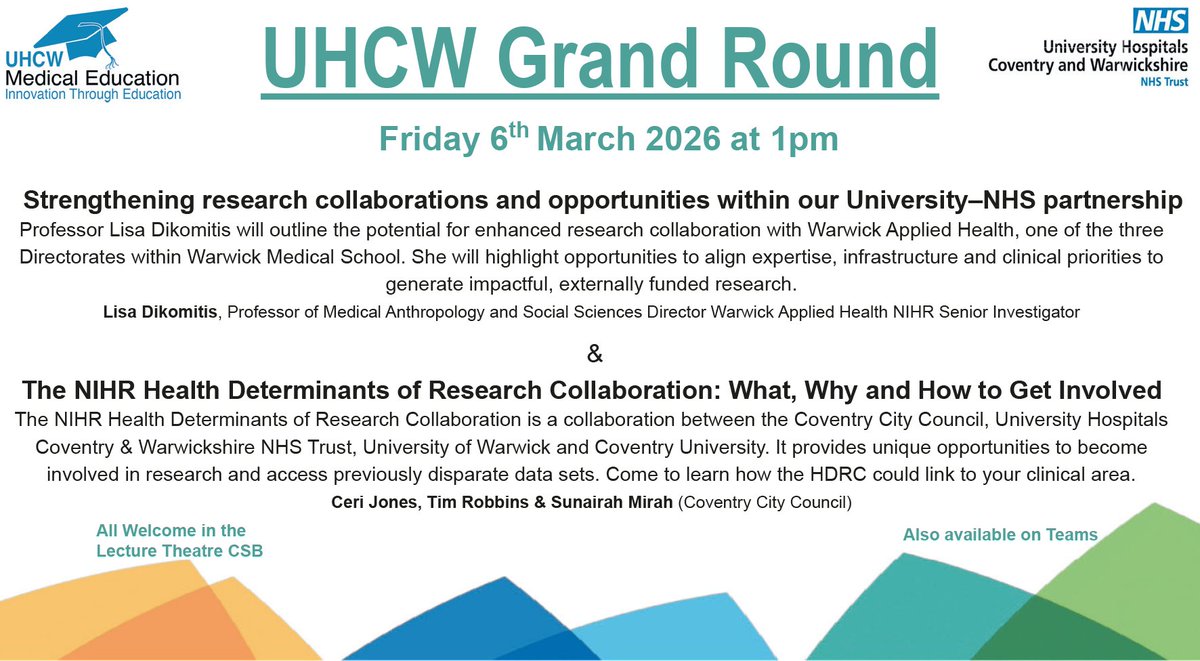 Mededcoventry.com 💙 tweet media