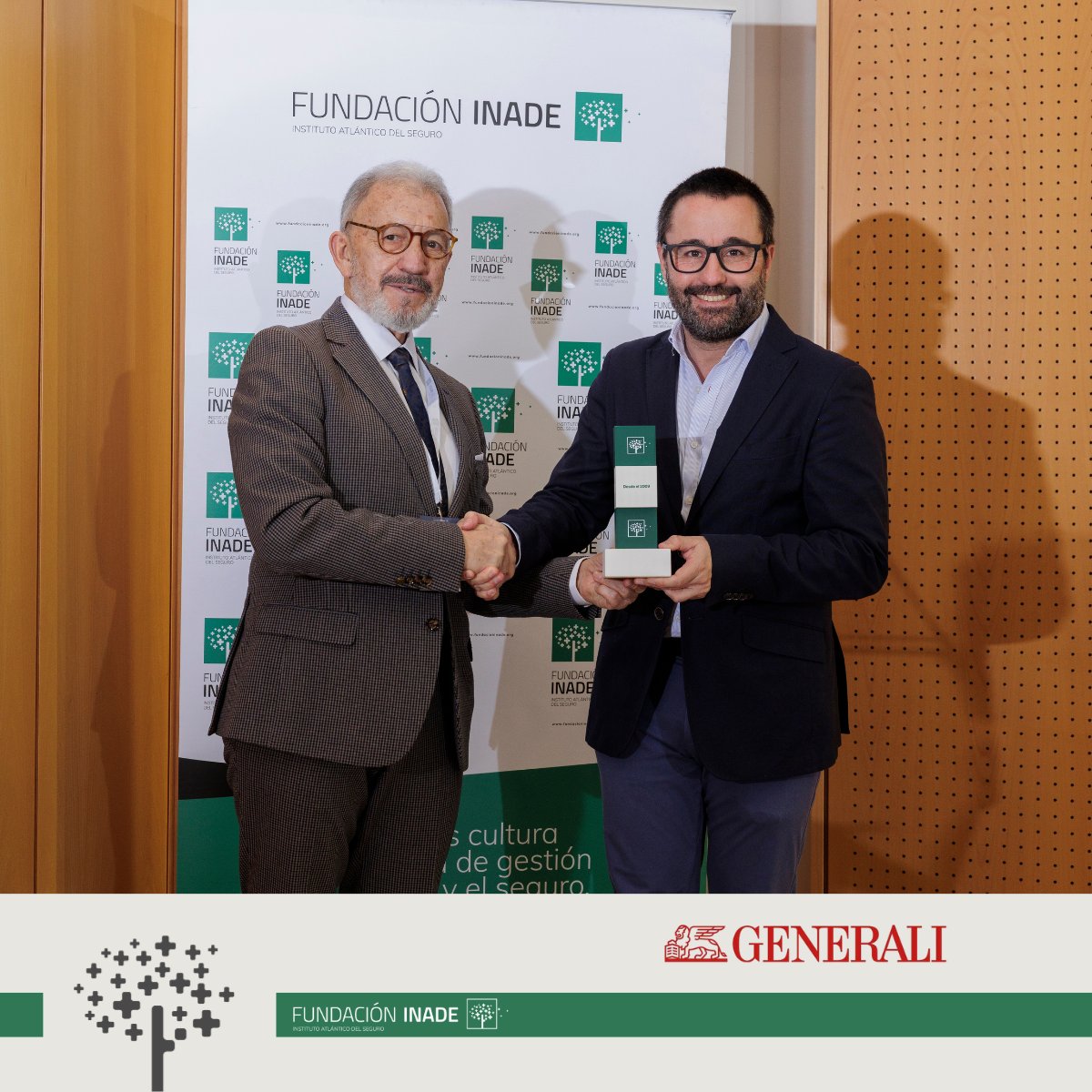 FundacionInade's tweet photo. Juan Manuel Lorenzo Comesaña, @Fe_seguros | Abraham Schweizer Alonso, @FIATCseguros | Celso Vieitez Seoane, @GENERALI_es  | Javier Cortizo Reino, Howden

¡Gracias a todos! https://t.co/eI1uQOVf2q