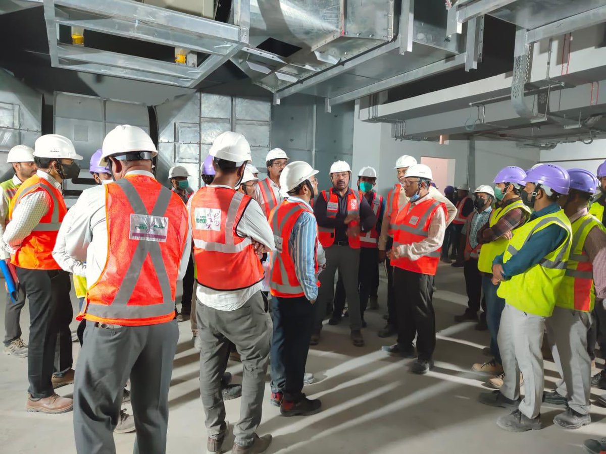 RailAnalysis's tweet image. #BMRCL MD conducts detailed #inspection of key #metro corridors across Bangalore

Read more: railanalysis.in/metro/bmrcl-md…

#BangaloreMetro #NammaMetro #Review #Reach6 #PinkLine #BlueLine #Phase2 #Phase2B #AirportLine #Underground #UrbanMobility #RailAnalysis