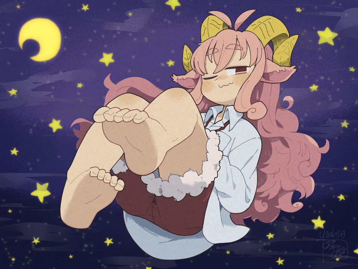 「おやすいま～」|冬味噌のイラスト