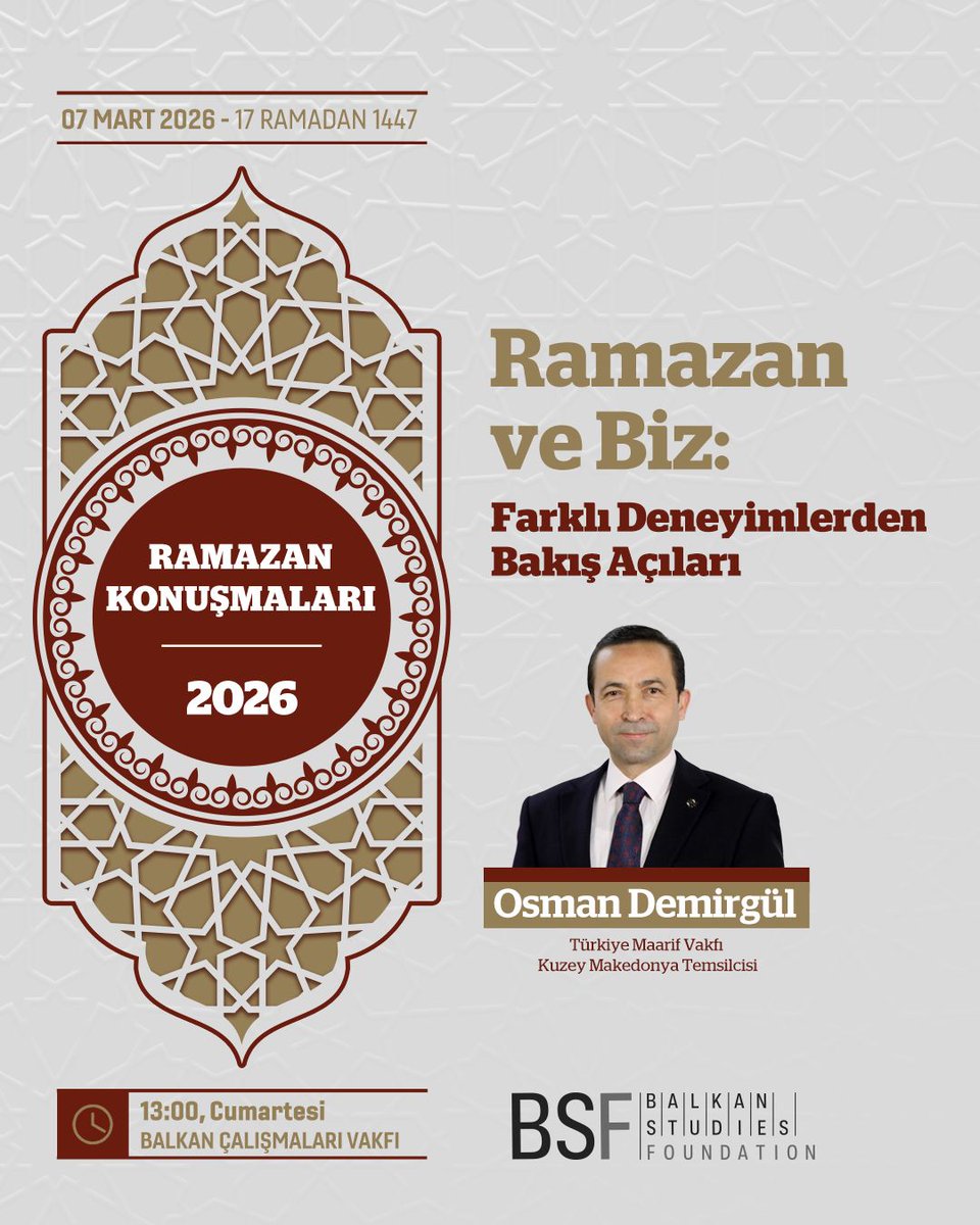 Balkan Studies Foundation tweet media