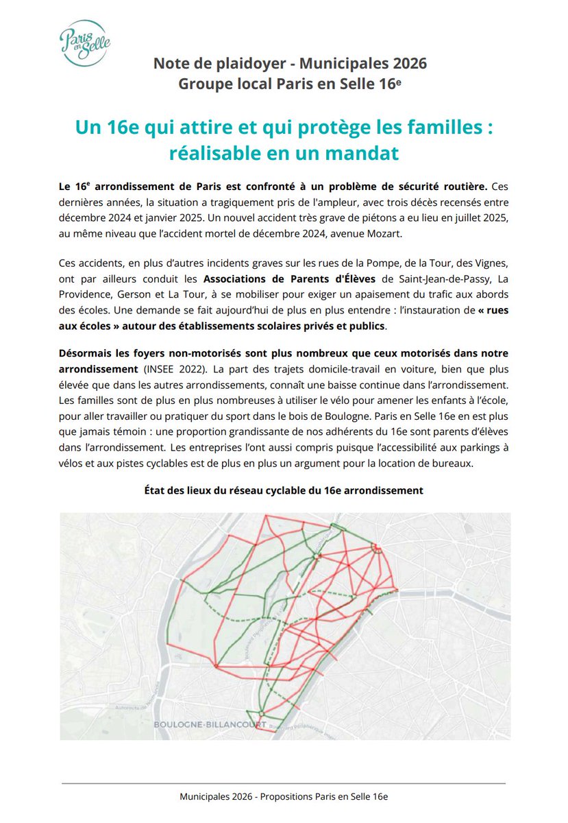PeS_16e's tweet photo. Retrouvez nos propositions pour le vélo dans #Paris16 et les engagements des candidats aux élections municipales sur https://t.co/eCSdyksVgc 💛 à partager et discuter avec les candidats à la Mairie du 16e : @EmmanHoffman @Jeremy_Redler @g_garrigos @oscar7576 https://t.co/O0I4QbHimg