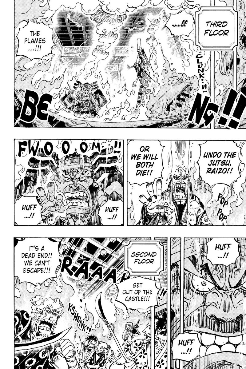 aymanalnzi's tweet image. Never thought I'd see the day people start hating on Raizo of the mist, the 2nd best of the Nine Red Scabbards.

If I was forced to make wano 50 chapters shorter this fight would still be included.