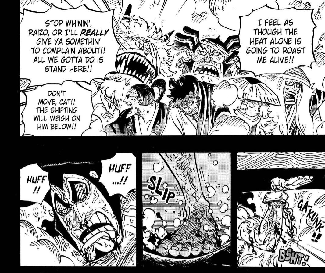 aymanalnzi's tweet image. Never thought I'd see the day people start hating on Raizo of the mist, the 2nd best of the Nine Red Scabbards.

If I was forced to make wano 50 chapters shorter this fight would still be included.