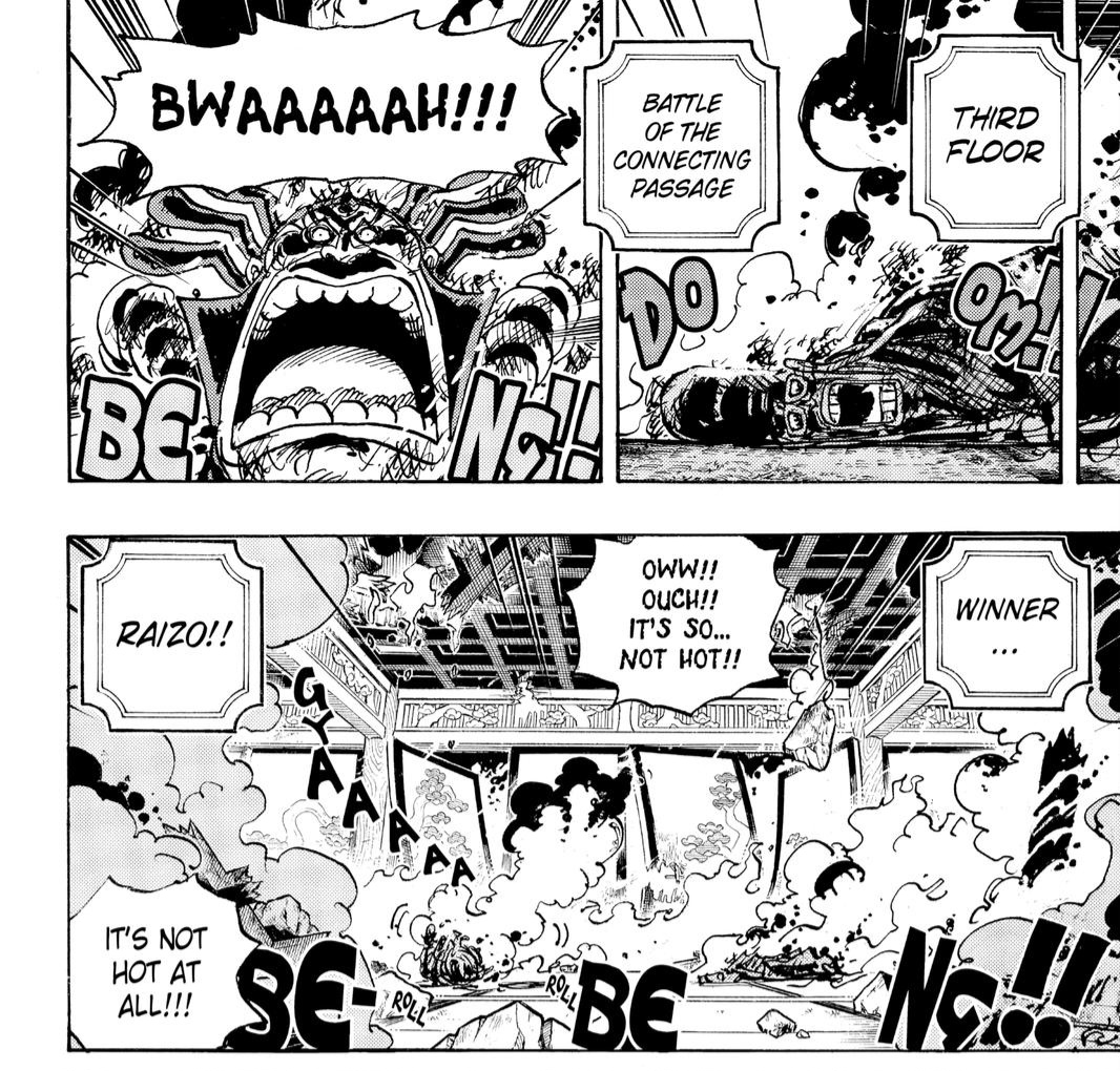 aymanalnzi's tweet image. Never thought I'd see the day people start hating on Raizo of the mist, the 2nd best of the Nine Red Scabbards.

If I was forced to make wano 50 chapters shorter this fight would still be included.