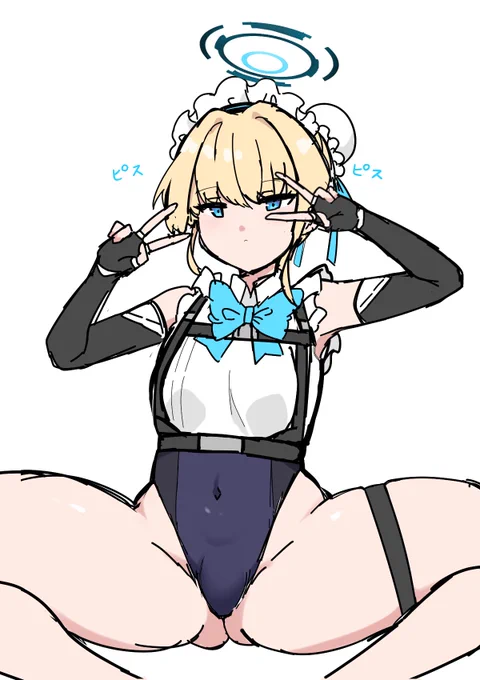 ブルアカの絵