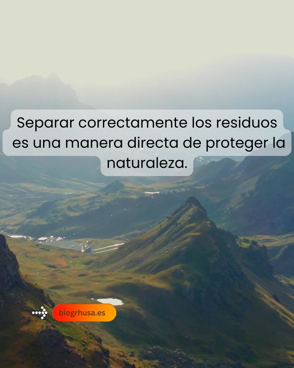 grhusahuesca's tweet photo. 🌿 Día Mundial de la Naturaleza.

Proteger nuestro entorno empieza en casa.
Separar correctamente los residuos es una forma directa de hacerlo.
Trabajamos cada día para proteger lo que nos rodea.

#DíaMundialDeLaNaturaleza #GRHUSA #Huesca https://t.co/6UZ1RBzBQS