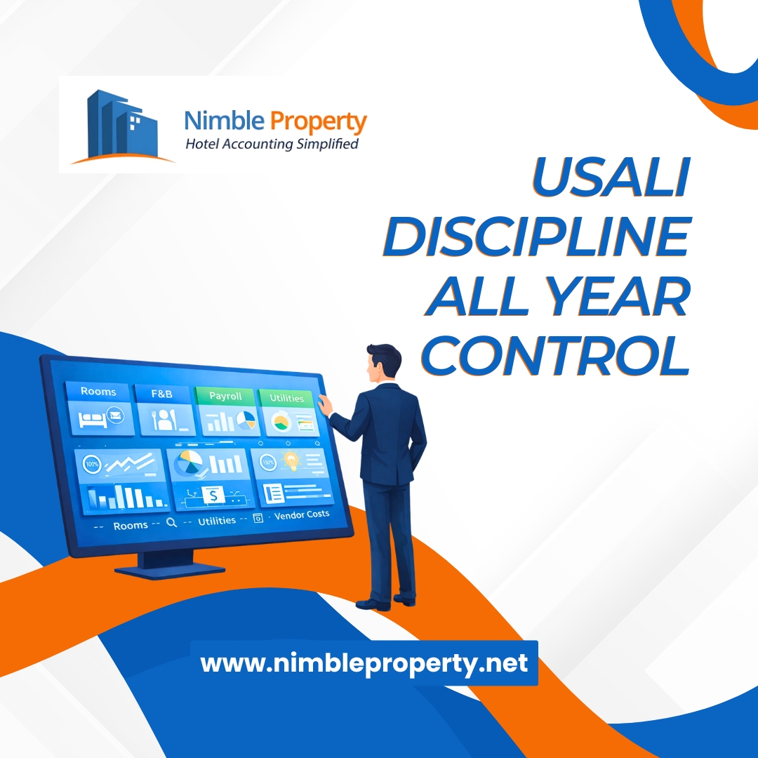 PropertyNimble's tweet photo. USALI discipline isn’t optional — it’s year-round control.

Standardized reporting. Clear departmental visibility. Smarter decisions.

That’s how hotels stay financially strong.

🔗 https://t.co/cy9PT4jX8B

#NimbleProperty #USALI #HotelFinance #HotelAccounting #HospitalityTech https://t.co/s1fFmApmLb