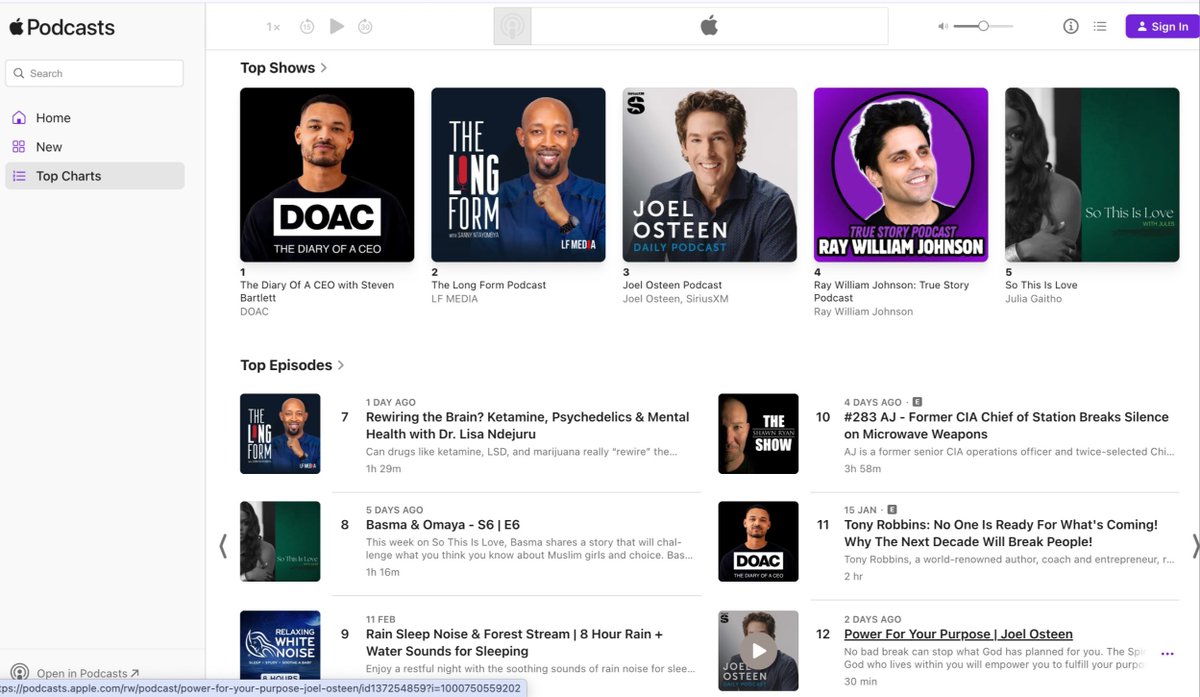 The Long Form Podcast tweet media