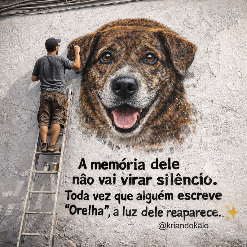 💔🐾🐾

Orelha segue iluminado na memória de quem não aceita indiferença. ✨🐶 Se essa luz te tocou, guarda com carinho, com firmeza, com consciência. Porque quando a lembrança vira atitude, o futuro fica  mais bonito e promissor!
#MPSCOBRASILQUERJUSTICA 
#UnidosPorOrelha