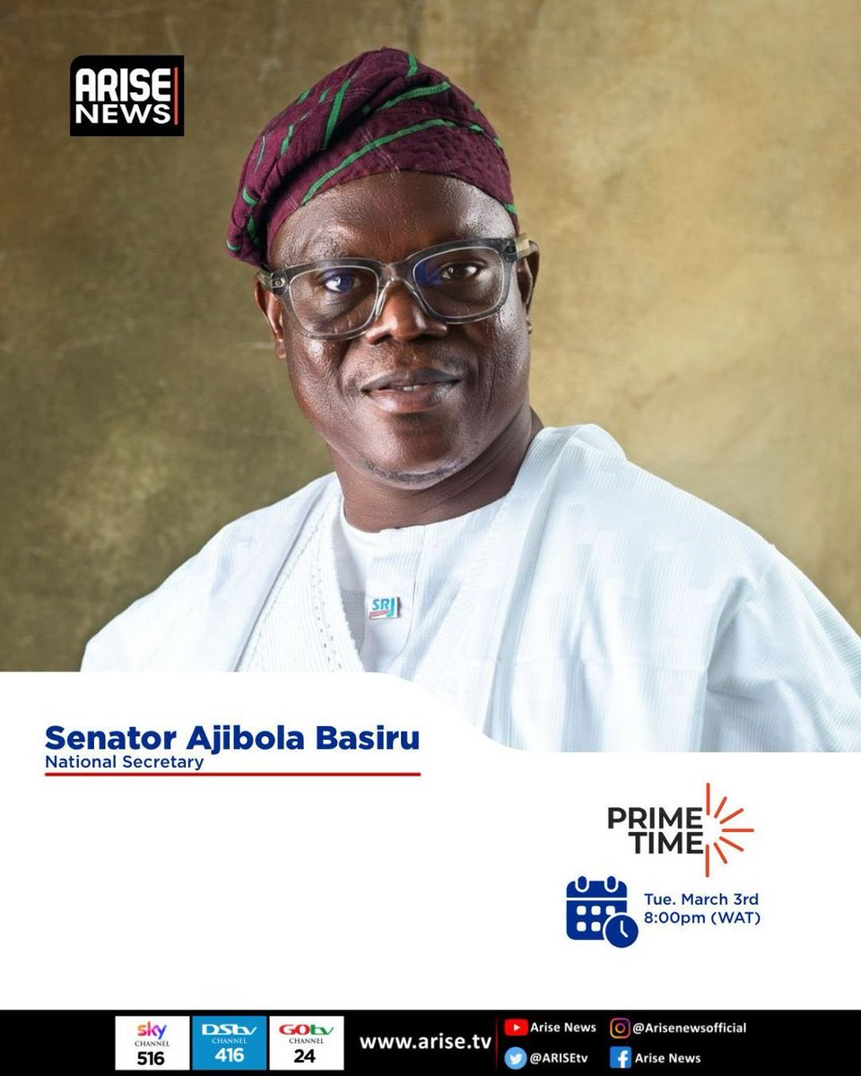 Senator Ajibola Basiru Ph.D., BL tweet media