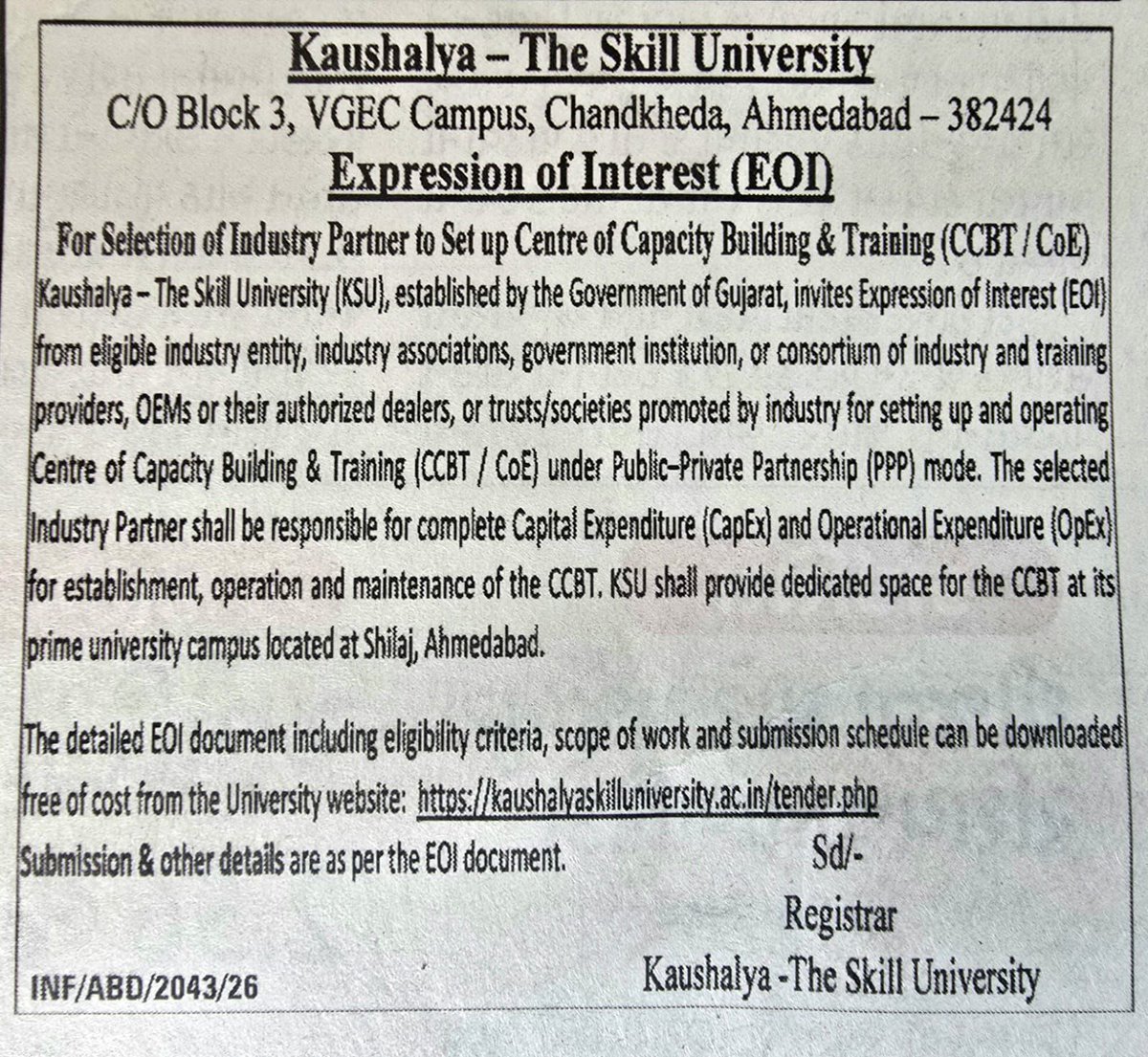 KAUSHALYA THE SKILL UNIVERSITY tweet media