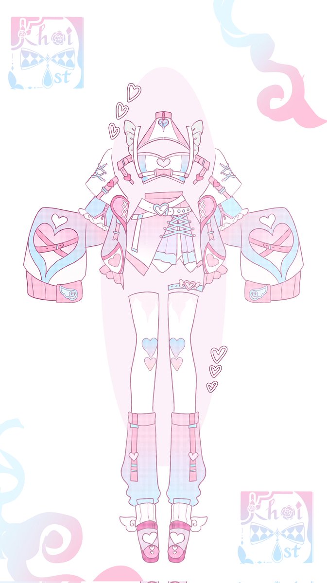 Khoi_ist's tweet photo. "Heart-Struct" Design Outfit Open! 

SP: 40
SP2: 50 (Commercial Use)

RTS are Highly appreciated 🤍 https://t.co/htniPGgALs