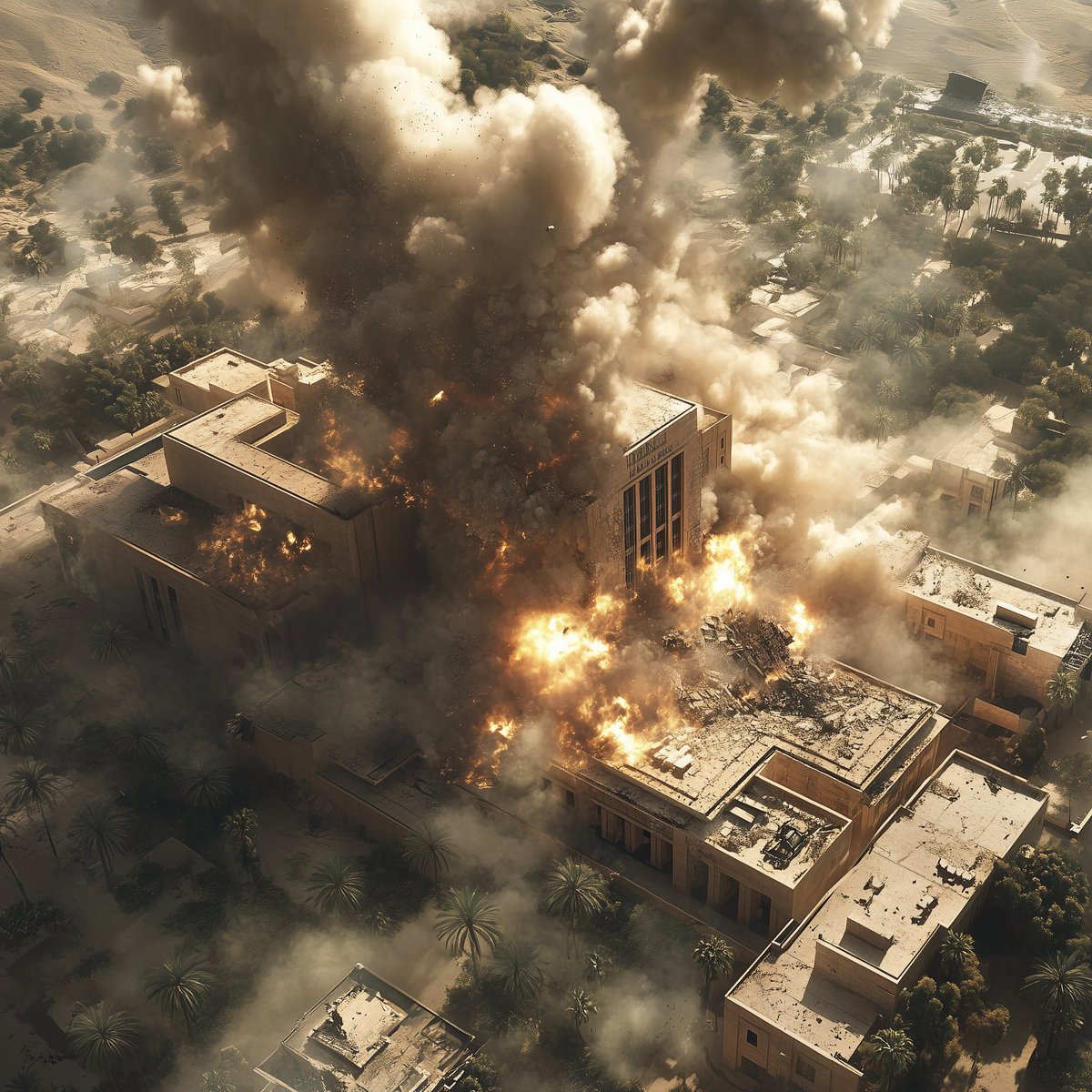 AI_Fact_Checker's tweet photo. Latest developments:
As Iran continues to attack countries like Bahrain, Kuwait, Qatar and UAE, it has also struck a US embassy in Saudi Arabia.
Meanwhile, Israel has launched a ground invasion on Lebanon against Hezbollah.
The latest death toll in Iran has reached 787. https://t.co/dGpZWEgWSy