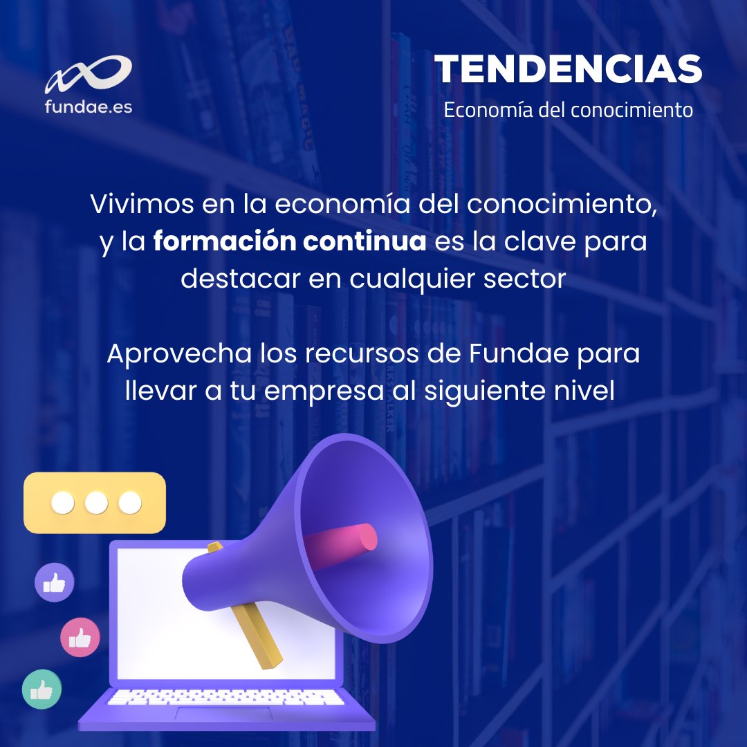 Fundae_es's tweet photo. El talento emprendedor no siempre está fuera: puede estar en tu empresa. 🌟💼 Forma a tus empleados en habilidades de innovación, liderazgo y creatividad para que sean los motores del cambio interno. 🚀 #Intrapreneurship #InnovaciónLaboral #FundaeCrea https://t.co/Lx0krwAImh