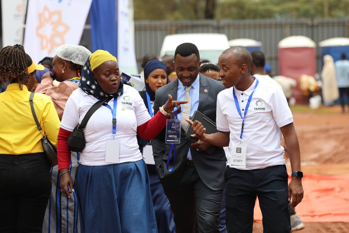 Mbaleexpresstv's tweet photo. #Update Tens of hundreds of Muslims have arrived at  Millennium Park for the launch of Tamini General Insurance  and a mega iftar as well. https://t.co/kRprKuLVYf