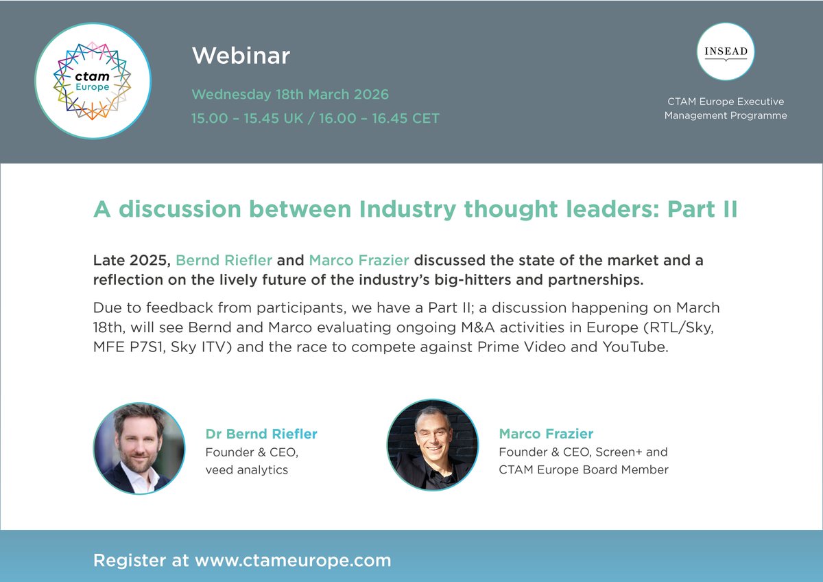 CTAM Europe tweet media