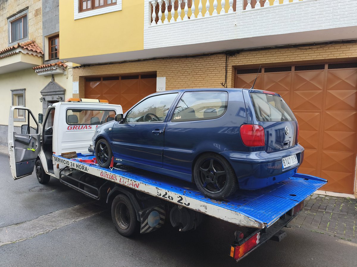 👋🏻 ¡Adiós Pequeño! 💙
Muchas Gracias por tantos años de servicio.
Que tu desgüace ayude a otras Polillas, a seguir con vida... 🥹🙋🏻‍♂️
