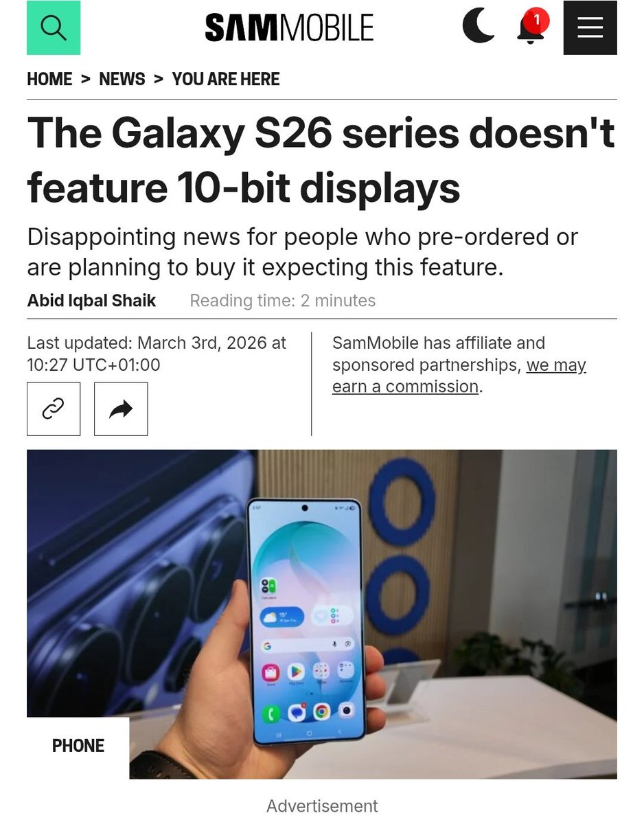 LOL where's all the people who said 16M was a typo on Samsung website?

Supposedly they've been assured in person by Samsung at the event that it was 10-bit

Wow this is so disappointing