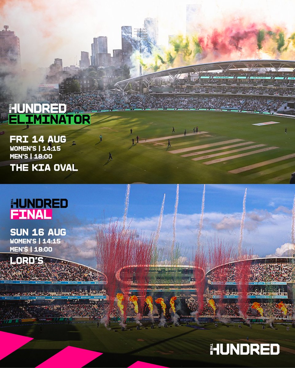 The Hundred tweet media