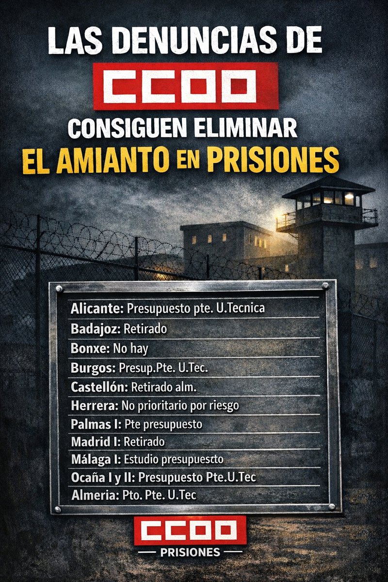 CCOO_Prisiones tweet media