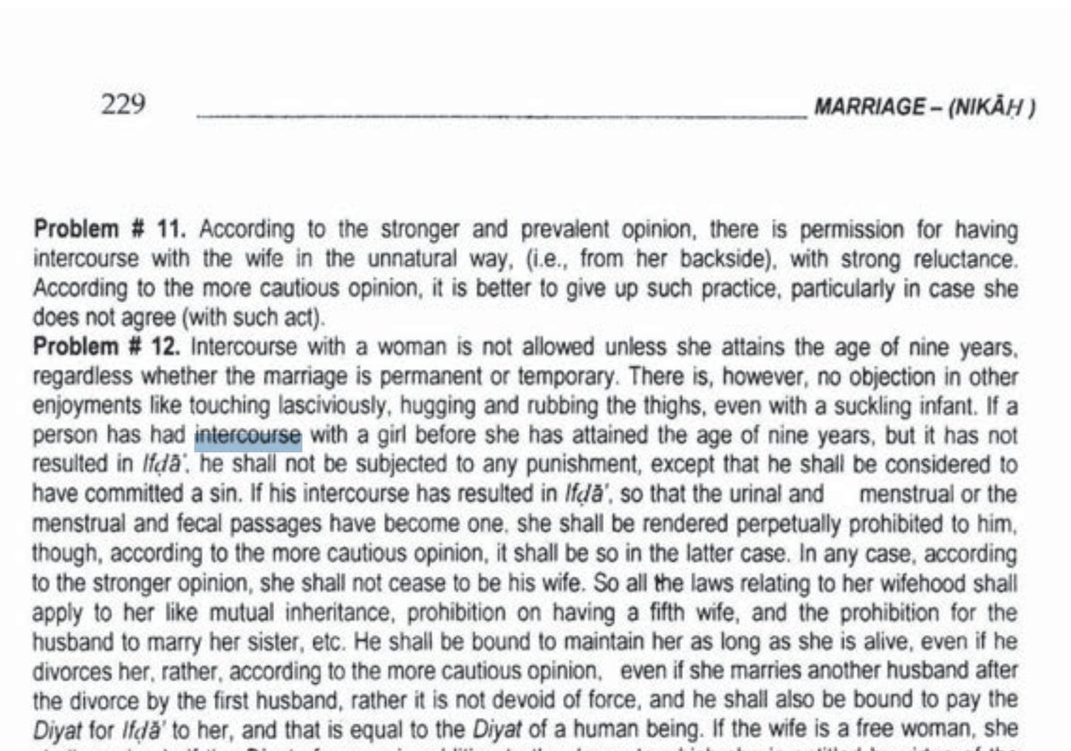 Today I decided to download the Ayatollah Khomenei's manual of Islamic law, the Tahrir al-Wasilah. 

Page 229, Volume 3: ''Intercourse with a woman is not allowed unless she attains the age of nine years, regardless whether the marriage is permanent or temporary. There is,