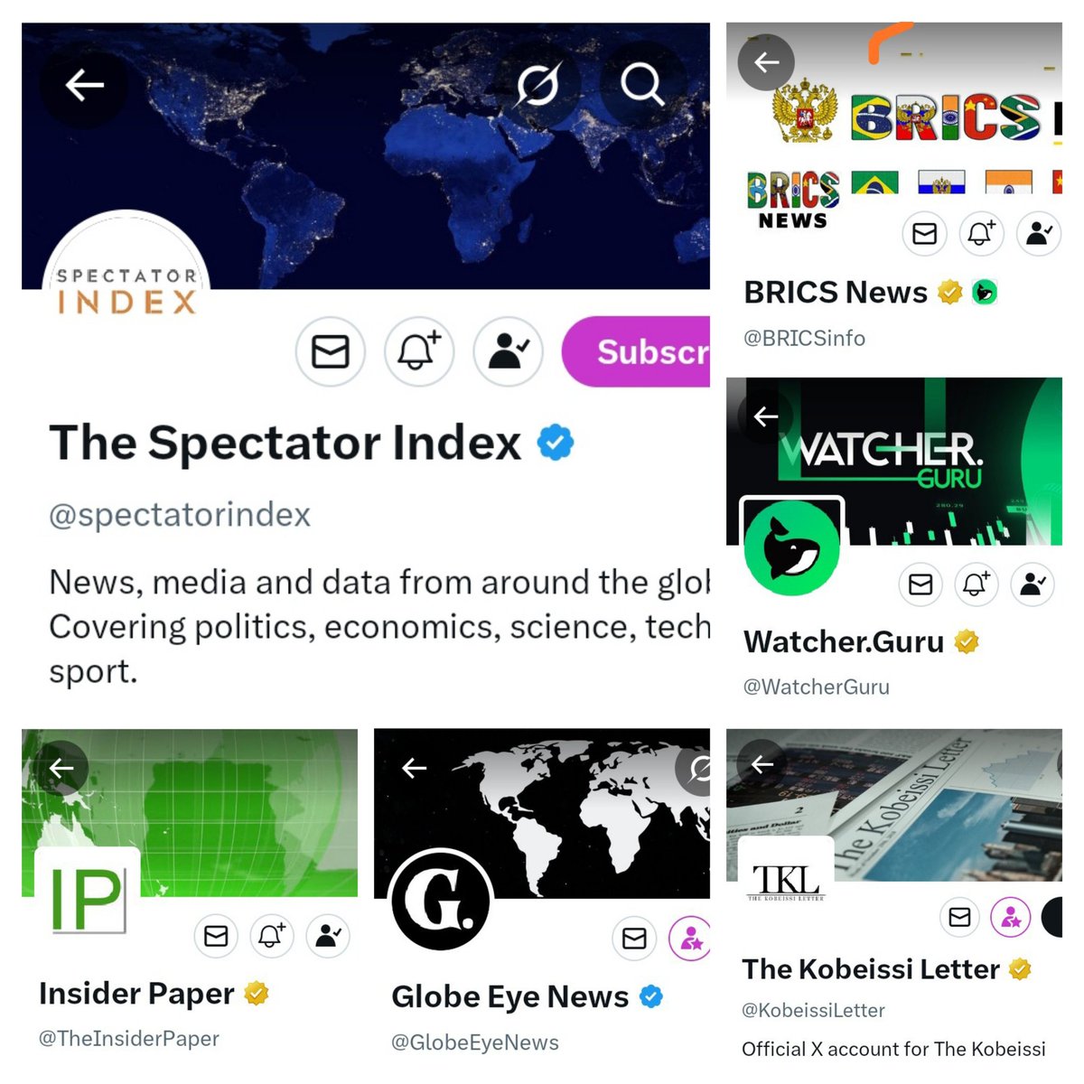 Accounts to mute to make your X timeline better?
I'll Start: