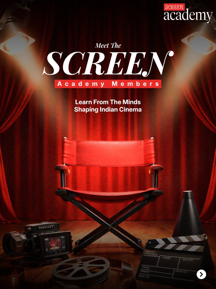 ieEntertainment's tweet photo. #SCREENAcademy: from powerhouse performers to visionary filmmakers, these members bring decades of cinematic excellence to the table. featuring @vidya_balan, @SubhashGhai1, Abhishek Chaubey, Amit Ray and Amritpal Singh Bindra, the academy continues to shape meaningful conversations and inspire the next generation of storytellers.
(SCREEN Academy, Vidya Balan, Subhash Ghai, Abhishek Chaubey, Amit Ray, Amritpal Singh Bindra, Indian Cinema, Bollywood, Filmmaking, Storytelling, Film Mentorship, Cinema Leaders)
(1/2)