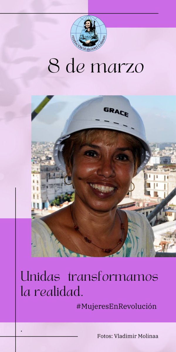 TeresaBoue's tweet photo. El día internacional de la mujer en #Cuba no es solo un día d alegrías en la comunidad es una fecha de reivindicaciones y de celebraciones, porque a pesar de las dificultades, seguimos demostrando lo que somos capaces 
 de hacer. #MujeresEnRevolución https://t.co/TMkTfkE1nw