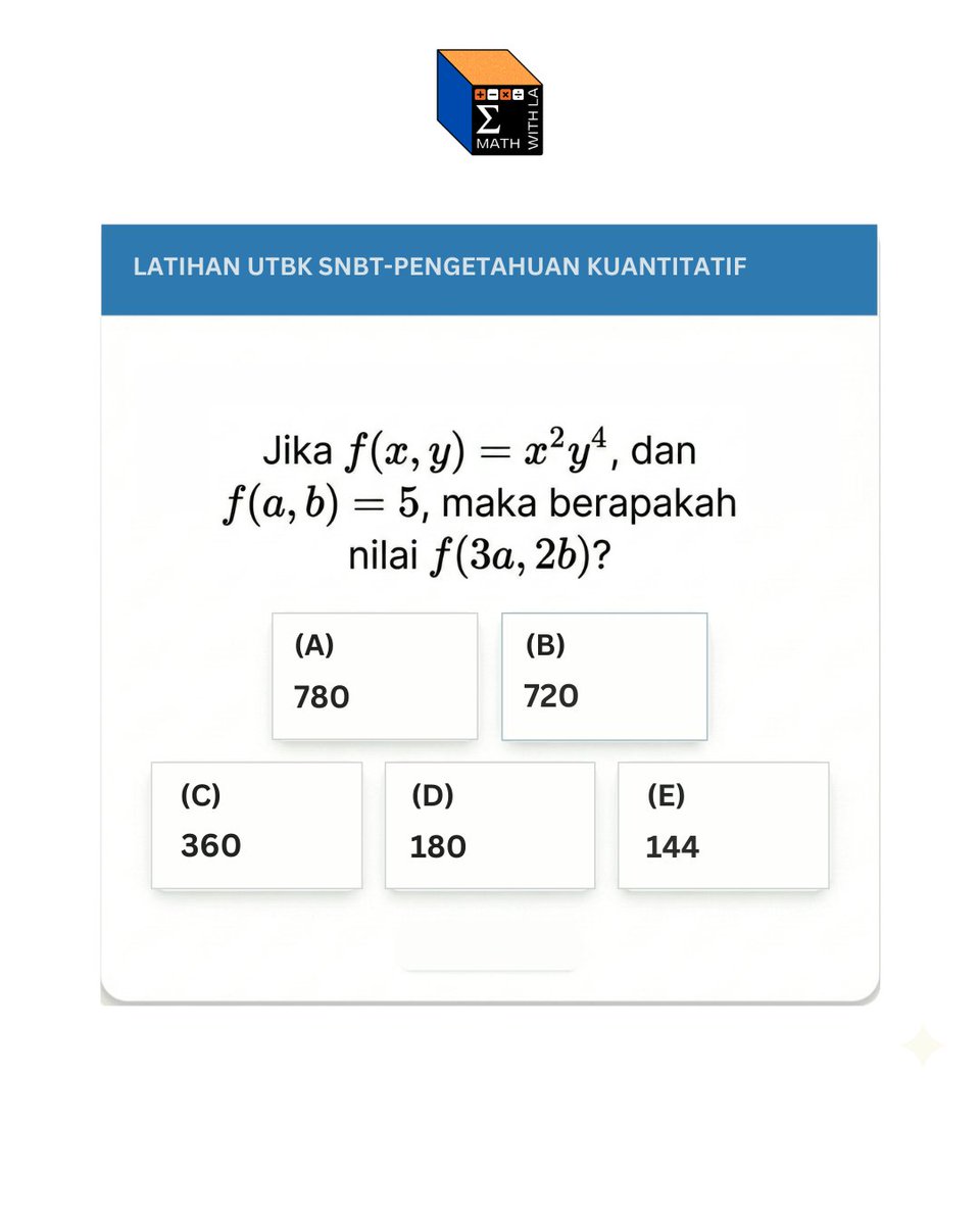 LesMtk's tweet photo. Latihan soal PK

#utbk #snbt #PK #kuantitatif https://t.co/pt8QB60NYM